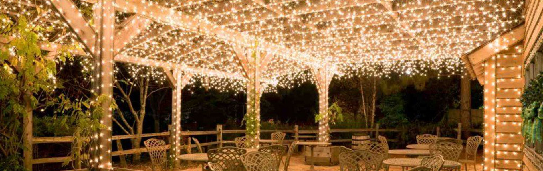 Fairy Light Canopy Hire | Light Your Event from Above